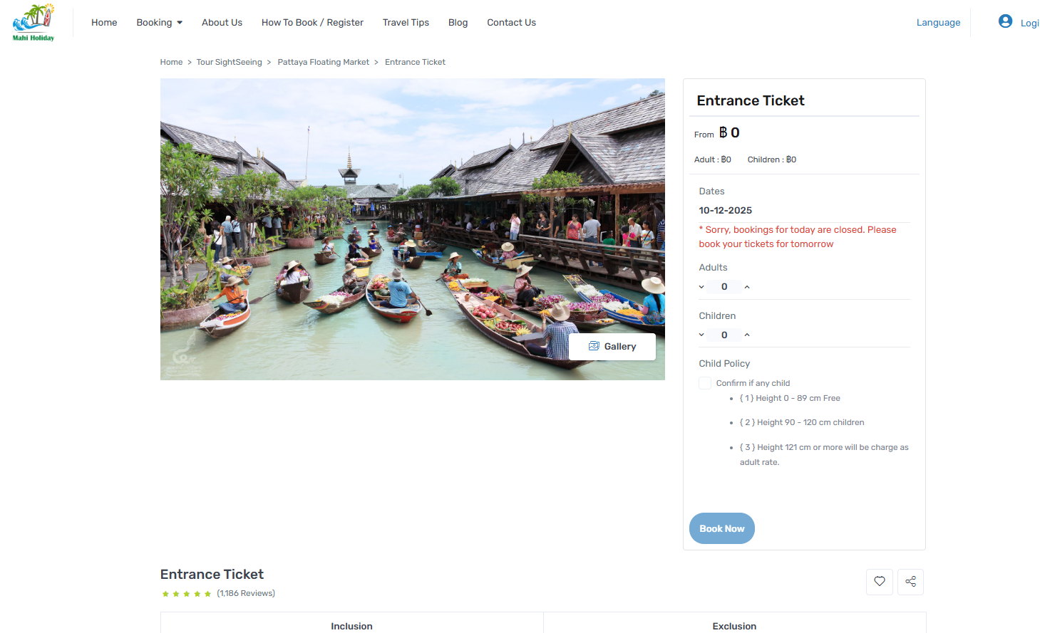 Customize Your Booking Image