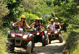 Program : 3 - ATV 30 Minutes + Tiger Park - Medium Tiger With Photo + Big Buddha View Point +  Chalong Temple + Photo With Elephant + Cashew Nut Factory + Honey Farm + Karon View Point + Coffee Break & Souvenir Shop + SIC Hotel Transfer image