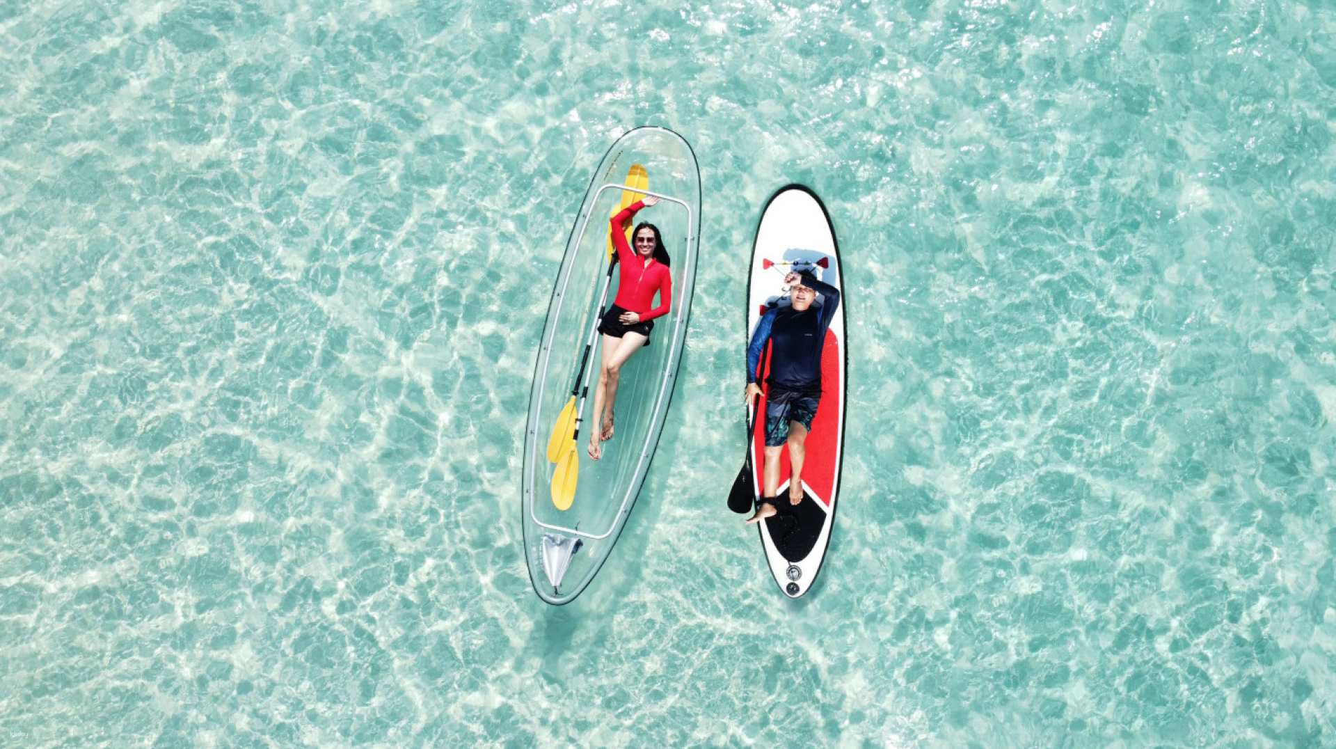 Package - A2 - Under Sea Walk + Parasailing + Jetski + Banana Boat + Drone Photo + Lunch + SIC Hotel Transfer image