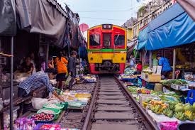 Package - C - Damnuan Saduak Floating Market + Train Market + SIC Hotel Transfer image